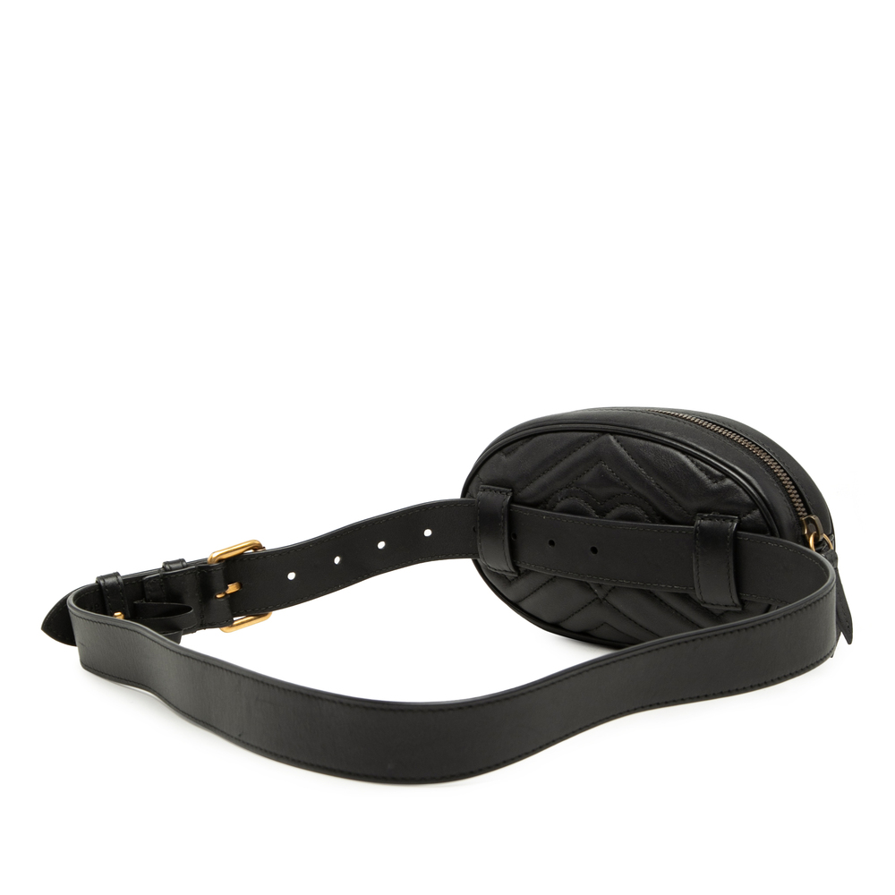 Pre-Loved Gucci GG Marmont Matelasse Leather Belt Bag - Picture 2 of 7